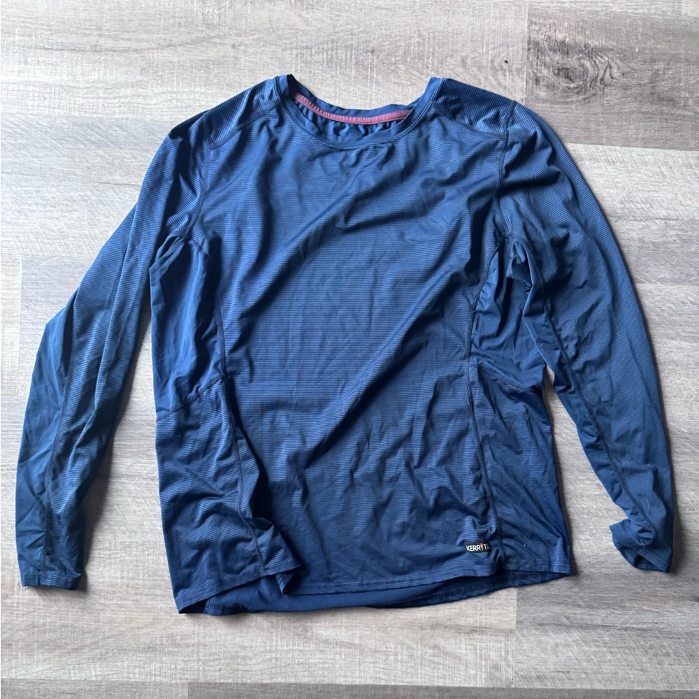 Kerrits riding shirt Navy Long Sleeve Top